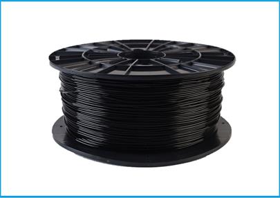 Plasty Mladeč tisková struna/filament 1,75 PLA černá, 1 kg