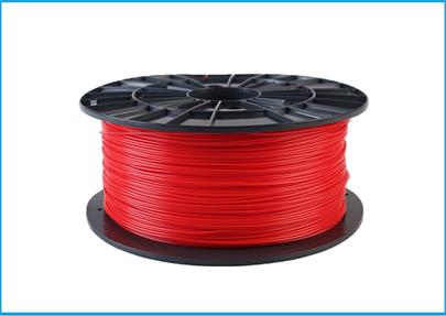 Plasty Mladeč tisková struna/filament 1,75 PLA červená, 1 kg