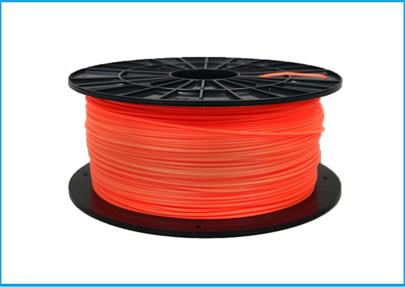 Plasty Mladeč tisková struna/filament 1,75 PLA fluorescenční oranžová, 1 kg