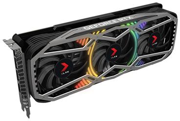 PNY GeForce RTX 3080 10GB XLR8 Gaming REVEL EPIC-X RGB Triple Fan Edition / 10GB GDDR6X / PCI-E / HDMI / 3x DP / active