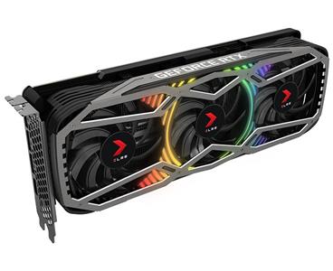 PNY GeForce RTX 3080 12GB XLR8 Gaming REVEL EPIC-X RGB Triple Fan Edition LHR / 12GB GDDR6X / PCI-E / HDMI / 3x DP