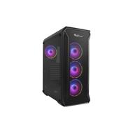 Počítačová skříň Genesis IRID 505 ARGB MIDI (USB 3.0), 4x 120mm ventilátory ARGB ovládané z MB