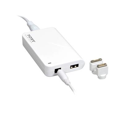 PORT napájecí adaptér k Macbooku, 16,5V, 3,65A, 60W, + MagSafe1+2 + USB
