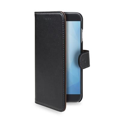 Pouzdro typu kniha Wallet Galaxy A6+ (2018), černé