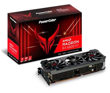 PowerColor TUL Radeon 6800XT Red Devil 16GB, 256bit GDDR6 2340Mhz, PCI-E 4, 3x DP, HDMI, Triple Fan, 3 slot