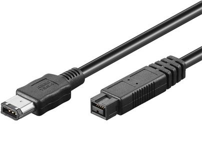 PremiumCord FireWire 800 kabel,1,8m, 9pin-6pin
