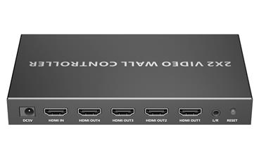 PremiumCord HDMI 1 vstup - 4 monitory, Video Wall controller, 8 zobrazovacích módů