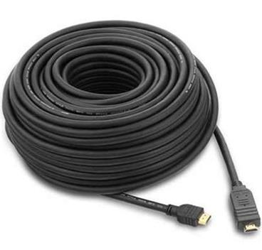 PremiumCord HDMI High Speed with Ether. kabel se zesilovačem, 30m, 3x stínění, M/M, zlacené konektory, černý