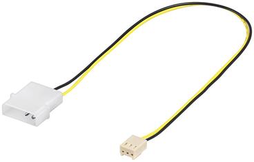 PremiumCord Kabel napájecí pro ventilátor z konektoru MOLEX 5,25" na TX 3pin