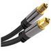 PremiumCord Kabel Toslink M/M, OD:6mm, Gold design 2m