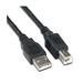 PremiumCord, Kabel USB 2.0, A-B 3m barva černá