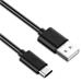 PremiumCord Kabel USB 3.1 C/M - USB 2.0 A/M, rychlé nabíjení proudem 3A, 10cm, černý