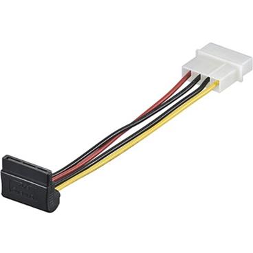 PremiumCord Napájecí kabel SATA zahnutý 90°  