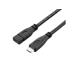 PremiumCord Prodlužovací kabel USB 3.2 generation 2, C/male - C/female, 1m