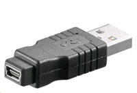 PREMIUMCORD Redukce USB 2.0 A - MINI-B 5 PIN (M/F)