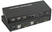 Přepínač KVM SpeaKa Professional 2 porty, HDMI
