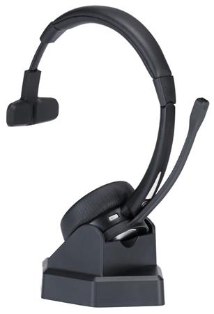 ProXtend sluchátka s mikrofonem bezdrátová Sonnet Bluetooth, 20h hovoru, dvě připojená zařízení, nabíjecí základna