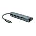 ProXtend USB-C MultiHub 7v1 - HDMI 4K, RJ45, 2x USB-A + 1x USB-C s napájením NTB až 65W,čtečka karet