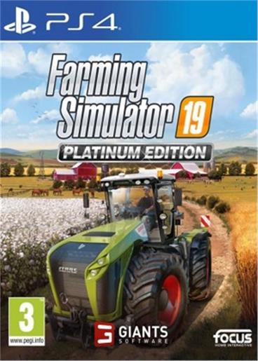 PS4 - Farming Simulator 19: Platinum Edition