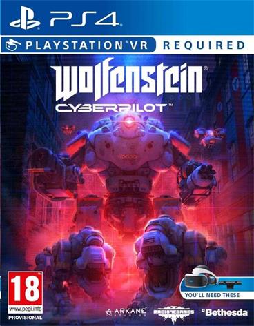 PS4 VR hra WOLFENSTEIN CYBERPILOT VR