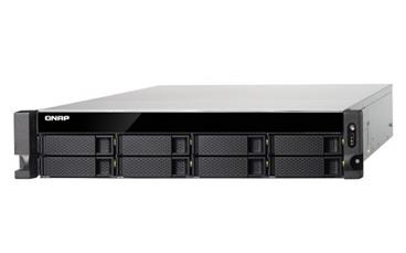QNAP TS-1283XU-RP-E2124-8G NAS Server, Intel Xeon E-2124 3,3 GHz/8GB/1x HDD HP/2xGL+2xSFP+/USB 3.0/R0,1,5,6/x240W/2URACK