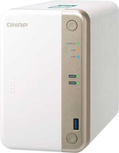 QNAP TS-251B-2G Turbo NAS server, 2 GHz DC/2GB/2xHDD/1xGL/USB 3.0/Raid 0,1/HDMI/iSCSI