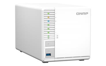 QNAP TS-364-4G (4core 2,9GHz, 4GB RAM, 3x SATA, 2x M.2 NVMe sloty, 3x USB, 1x 2,5GbE, 1x HDMI 1.4b)