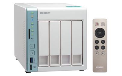 QNAP TS-451A-2G Turbo NAS server, 1,6 GHz DC/2GB/4xHDD/2xGL/USB 3.0/R0,1,5,6/HDMI/iSCSI/DO