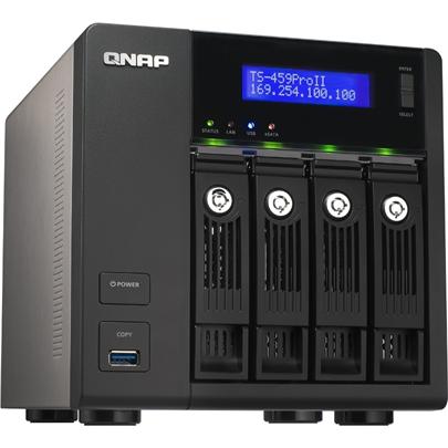 QNAP TS-459 Pro II (1,8GHz/1GB RAM/4xSATA)