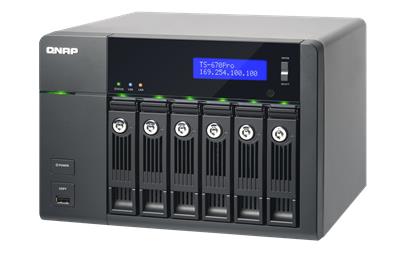 QNAP TS-670 Pro (3,3GHz/2GB RAM/6xSATA)