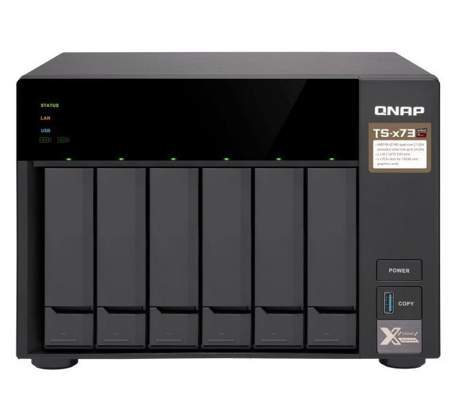 QNAP TS-673-4G (2,1Ghz/4GB RAM/6xSATA/2xPCIe)