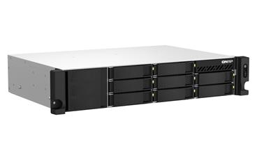 QNAP TS-864eU-RP-4G (4core 2,9GHz, 4GB RAM, 8xSATA, 2x2,5GbE, 1xPCIe, 1xHDMI, 2xzdroj, malá hloubka)