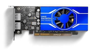RADEON PRO W6400 4GB/PCIE 4.0 X4 2XDP 4GB GDDR6