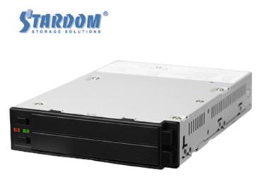 RAIDON MR2020-2S-S2 Binternal Raid 1 module 2 x 2,5" SATA for 5,25" rack
