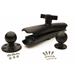 RAM MOUNT KIT, ROUND BASE, LONG ARM, 13 inches (330mm), BALL FOR VEHICLE DOCK REAR