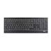 RAPOO klávesnice E9500M Multi-mode Wireless Ultra-slim Keyboard Black