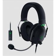 RAZER sluchátka s mikrofonem BlackShark V2, Wired Esports Headset + USB Mic Enhancer