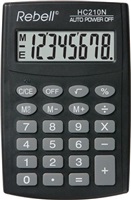 REBELL kalkulačka - HC210N - černá