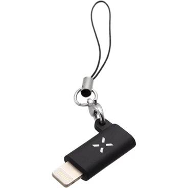 Redukce FIXED z USB-C na Lightning, černá