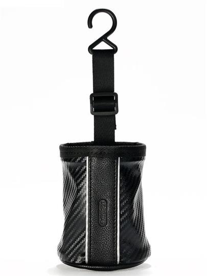 REMAX batůžek do auta CS-001 / vhodné pro mob. Tel., klíče, brýle / černý