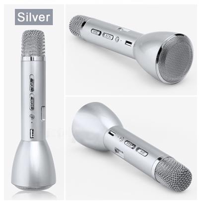 Remax-K03,bluetooth mikrofon,stříbrný