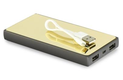 REMAX power banka 10000mAh / PPP-12 / výstup 2x USB 2.0 typ A samice / zlatá