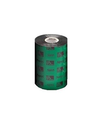 Resin Ribbon, 131mmx450m (5.16inx1476ft), 5095; High Performance, 25mm (1in) core, 6/box