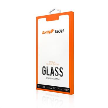 RhinoTech 2 Tvrzené ochranné 2.5D sklo pro Xiaomi Redmi Note 8 Pro (Full Glue) Black