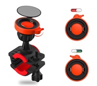 RhinoTech držák mobilního telefonu na kolo oranžová / černá