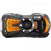 Ricoh WG-70 Black, 16MP, 5x zoom 28-140mm - outdoor fotoaparát, oranžový