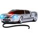 ROADMICE Wired Mouse - Ford GT (Silver/Black) Wired