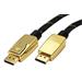 Roline Gold DisplayPort kabel v.1.4, DP(M) - DP(M), 2m