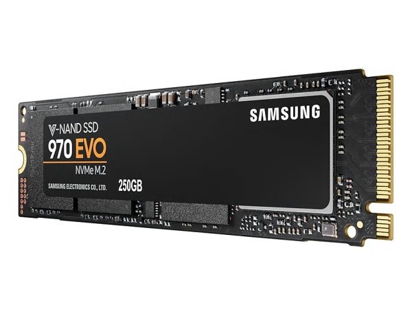 SAMSUNG 970 EVO PLUS M.2 NVMe SSD 250GB PCIe 3.0 x4 NVMe 1.3 (čtení max. 3500MB/s, zápis max. 2300MB/s)