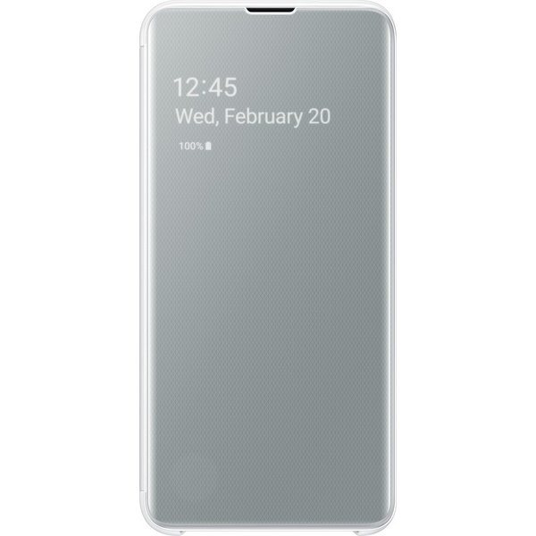 Samsung EF-ZG970CWEGWW Clear View Cover Galaxy S10e, White